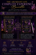 "The Abundant Life Blueprint: A 90-Day Mind, Body, Business & Wealth Manifestation Journal (The Complete Experience Bundle)